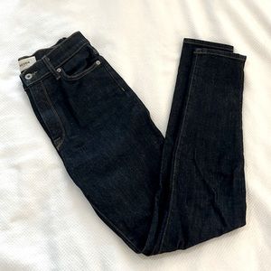 Baldwin Kansas City Ultra High Rise Skinny Jean Rinse Dark Wash
